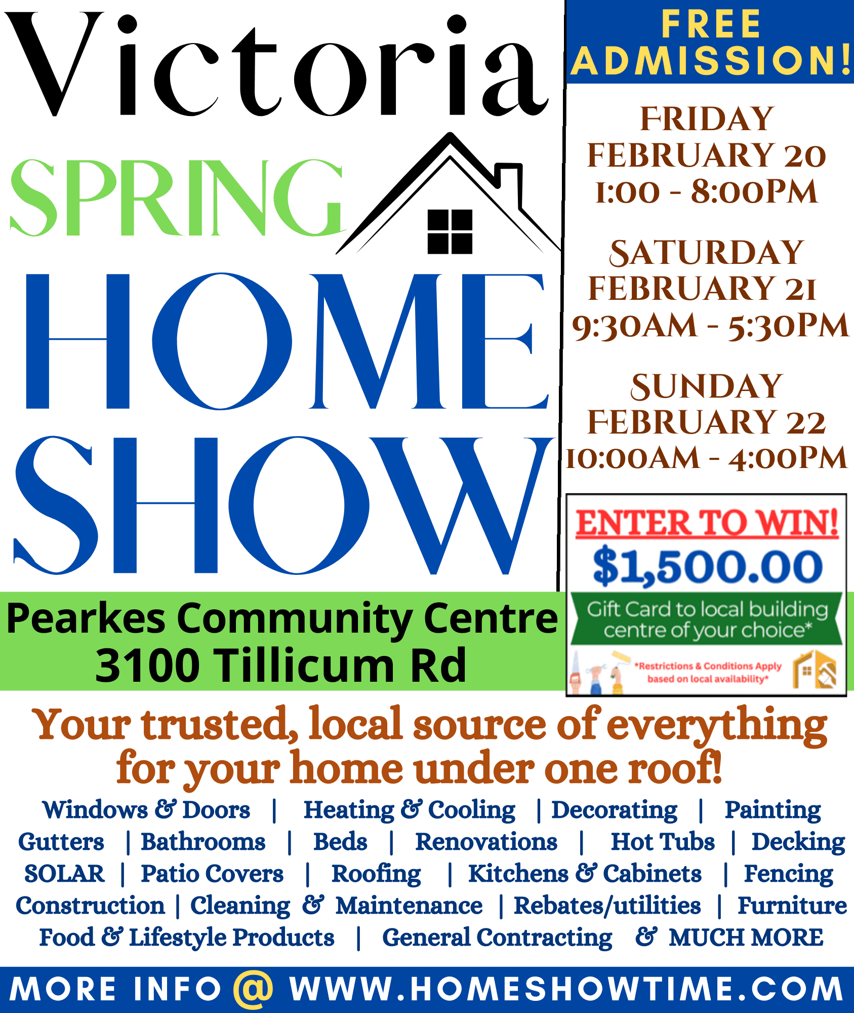 Victoria Spring Home Show Full Page 2026
