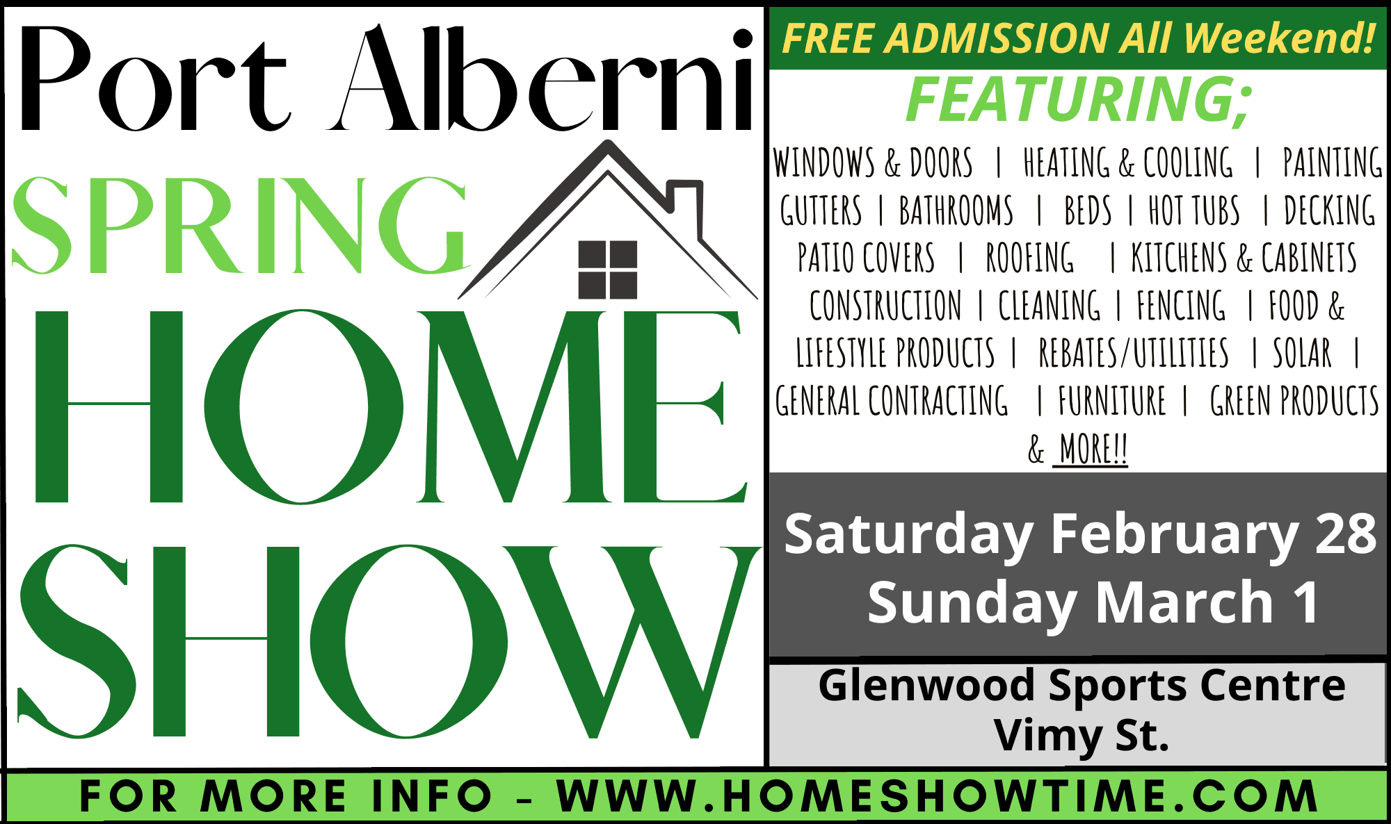 Plasmabed au Salon de l’Habitation de Port Alberni 2026