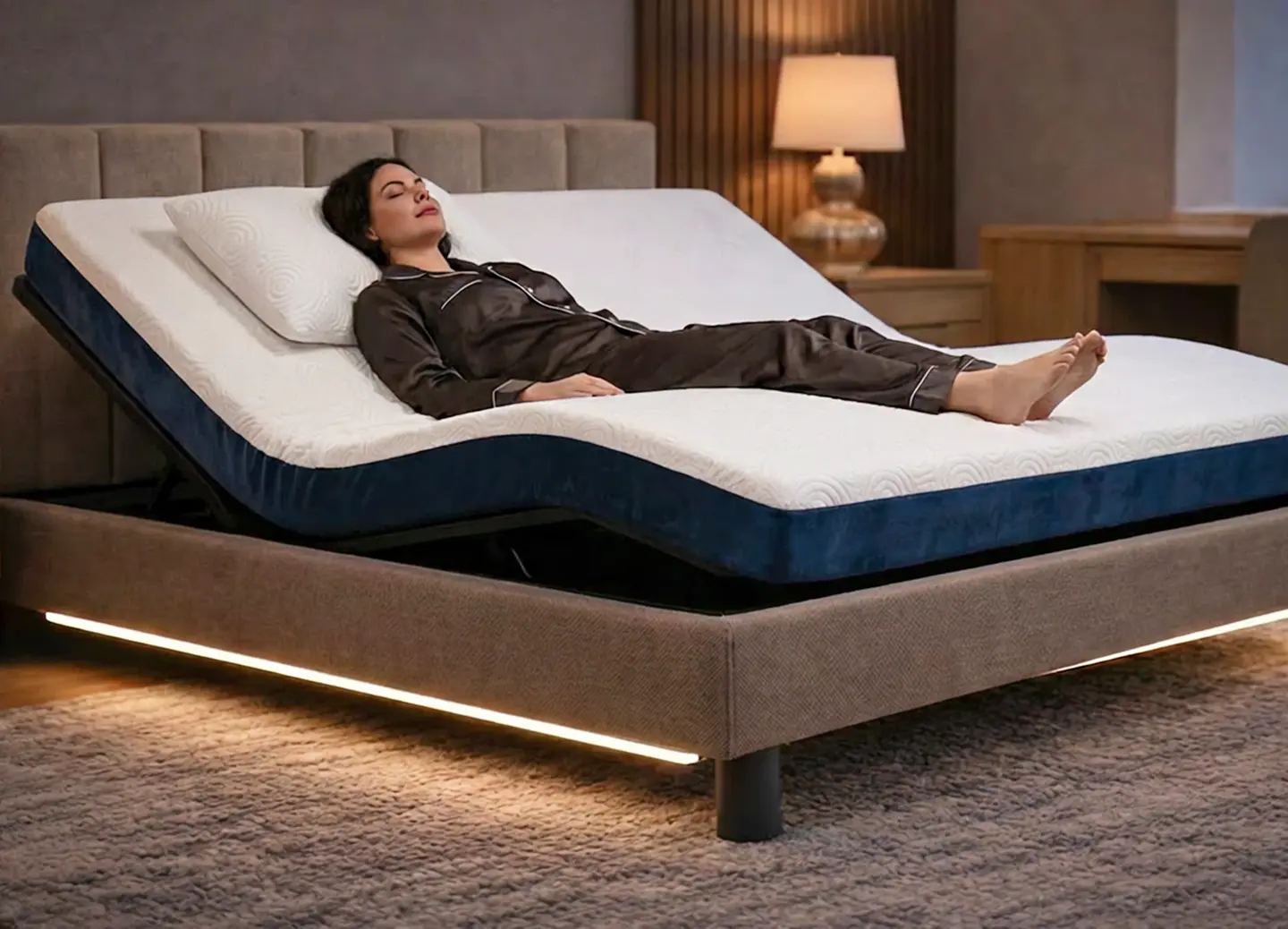 Head & Foot Elevation with Zero-Gravity Position